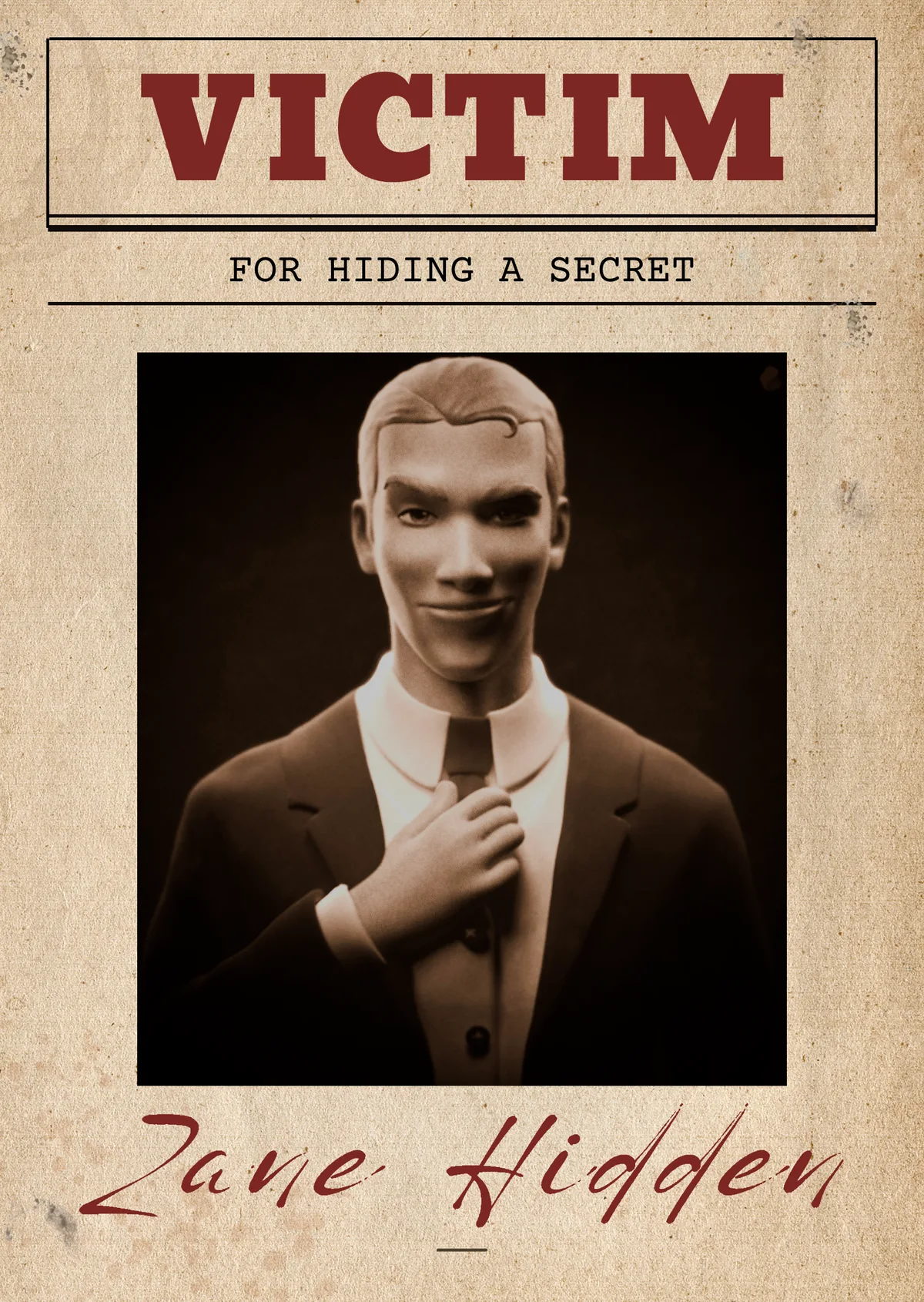 Victim file of Zane Hidden